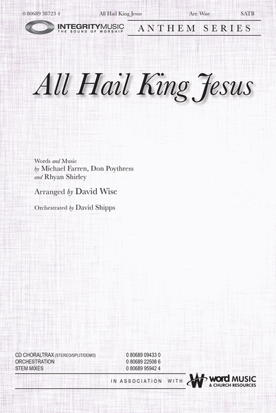 All Hail King Jesus - Stem Mixes