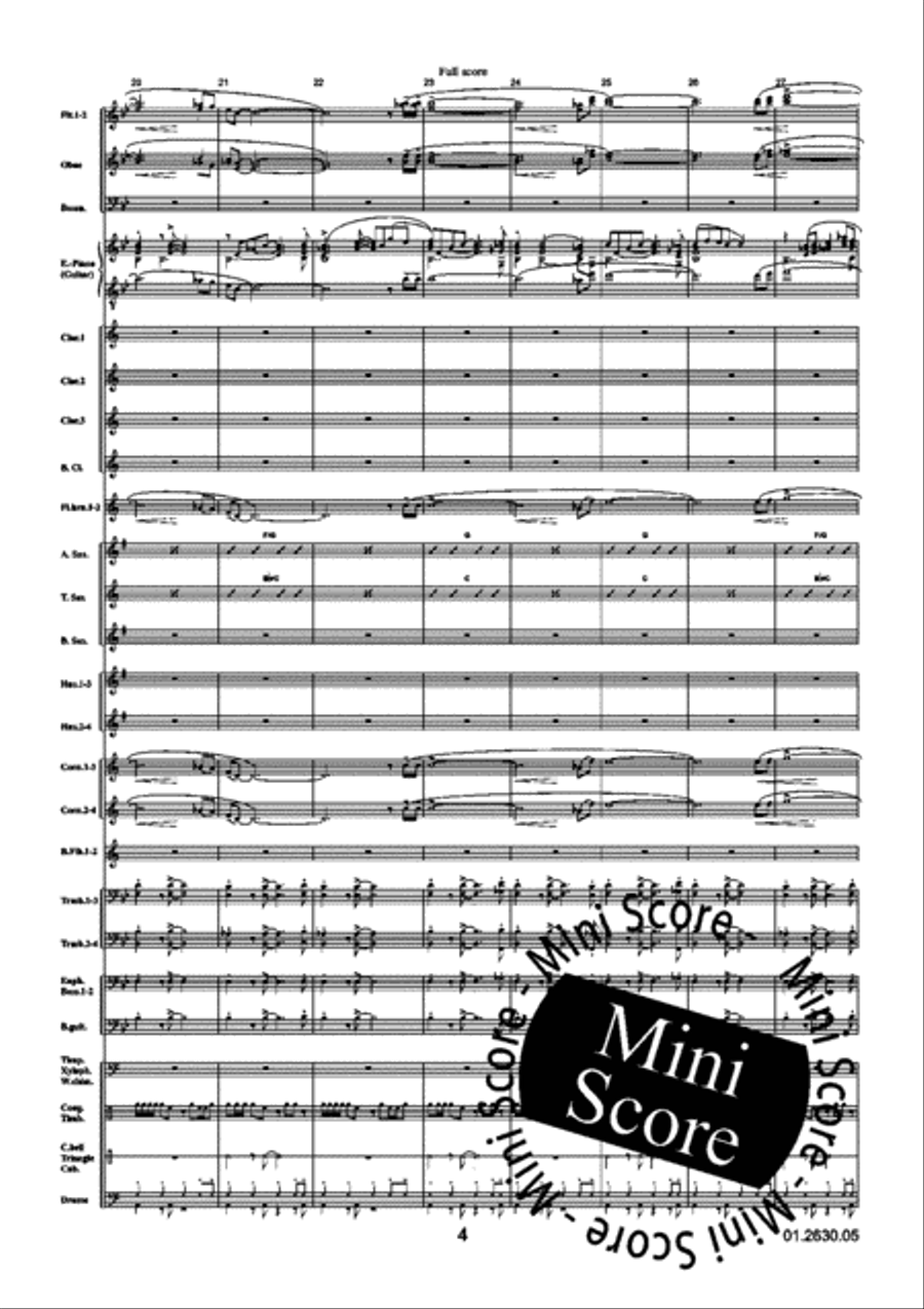 Latin Impressions Latin Impressions Concert Band scores gallery preview page 10