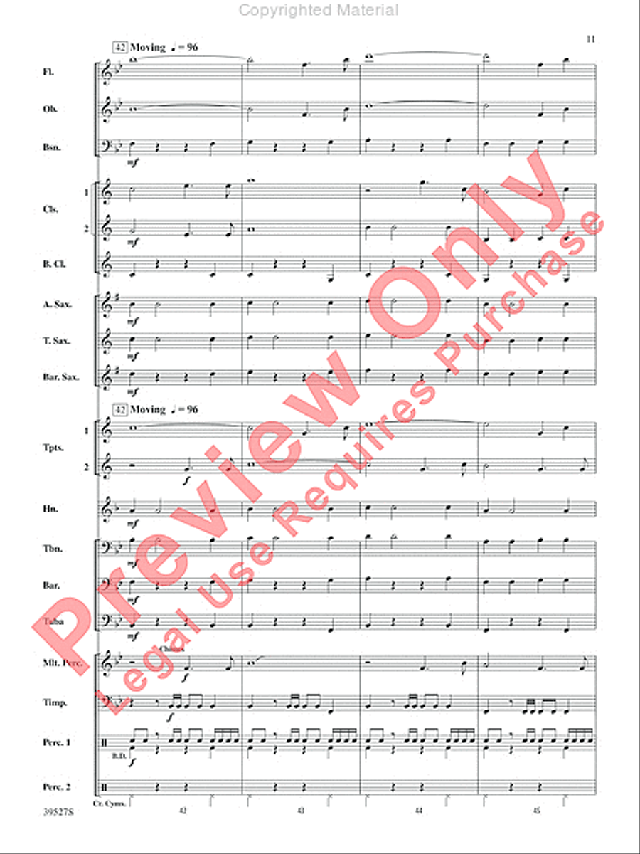 A Celebration of Taps Concert Band scores gallery preview page 11