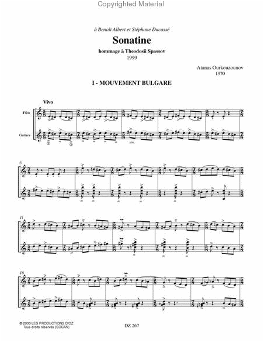 Sonatine Flute scores gallery preview page 2