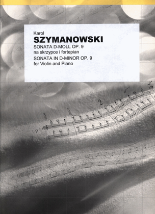 Book cover for Violin Sonata in D Minor Op.9