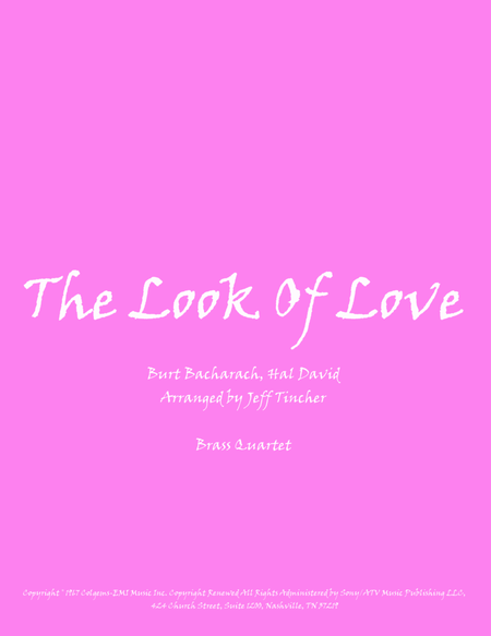 The Look Of Love image number null