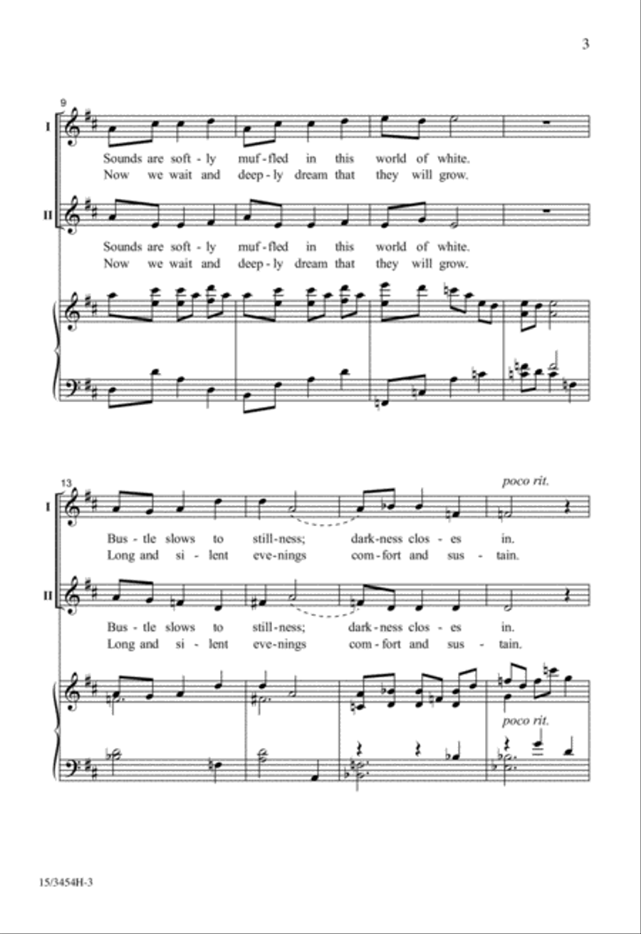 Peace Returns Again Peace Returns Again 2-Part scores gallery preview page 3