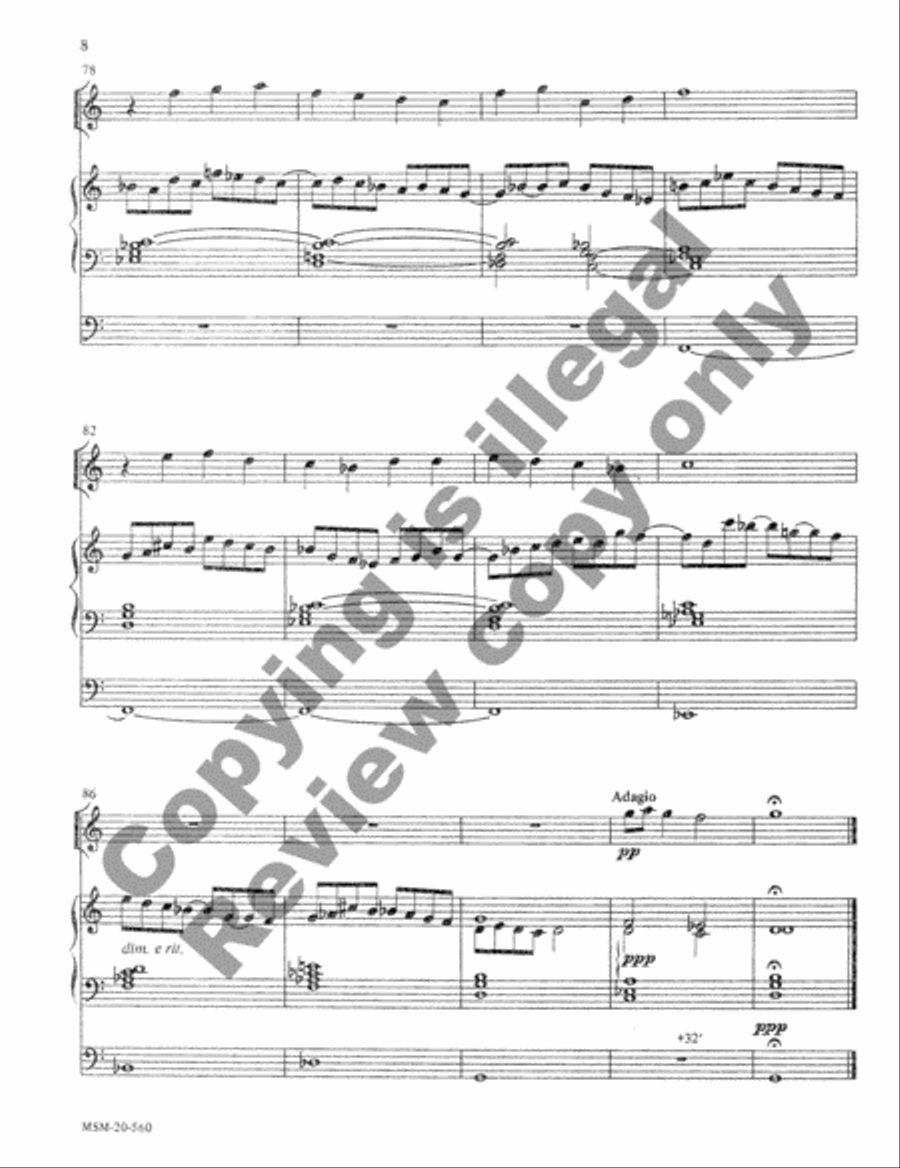 A Pentecost Prelude for Flute and Organ Flute Solo scores gallery preview page 6