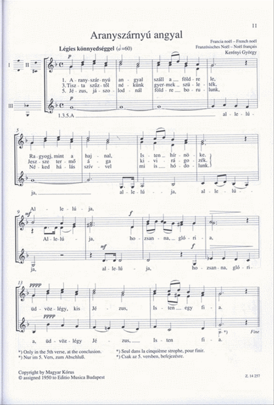 Musica sacra für gleichen Chor II-1 Weihnachts- A Cappella scores gallery preview page 3