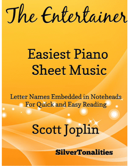 The Entertainer Easiest Piano Sheet Music