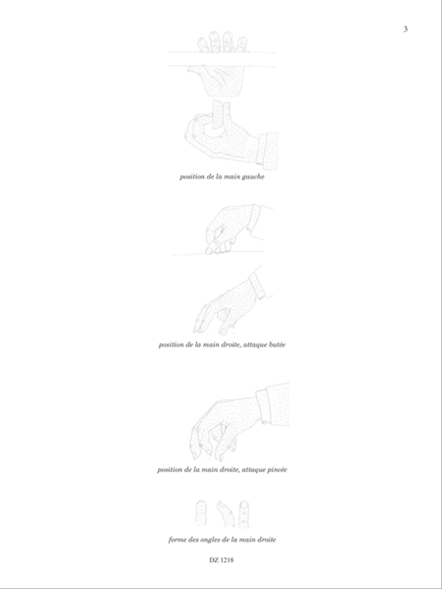 Cahier de la guitare Classical Guitar scores gallery preview page 3