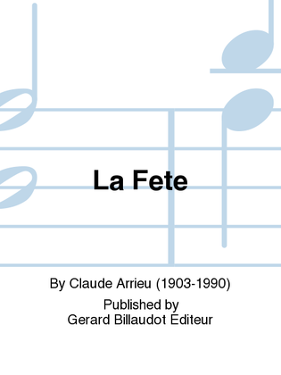 Book cover for La Fete