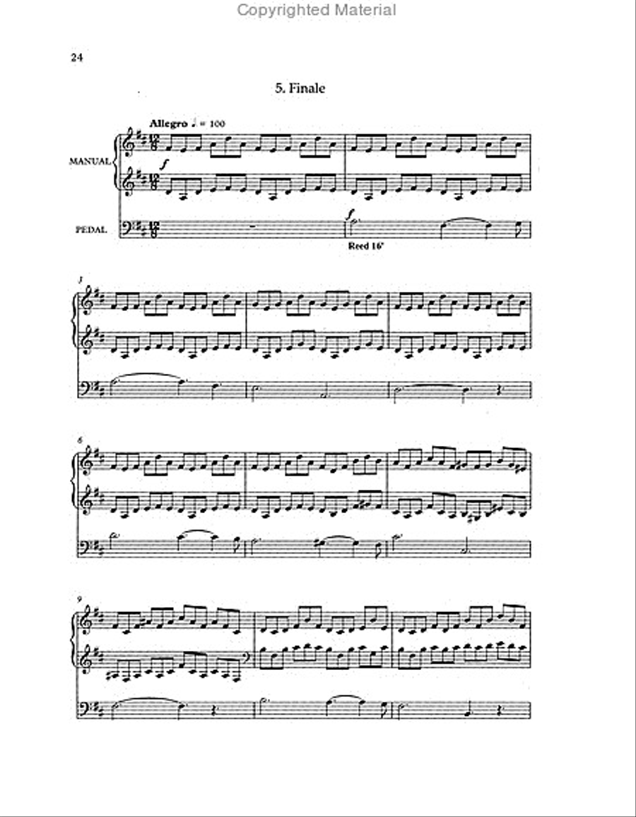 A Carter Organ Album Organ scores gallery preview page 4