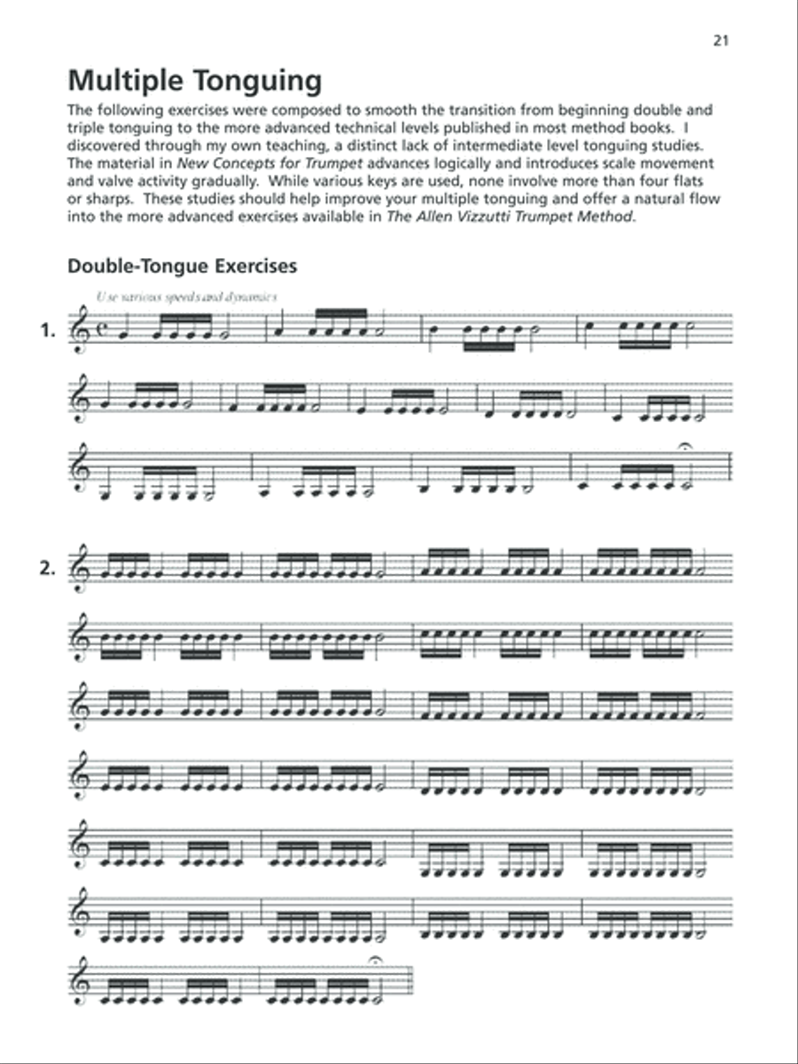 New Concepts for Trumpet Cornet scores gallery preview page 3