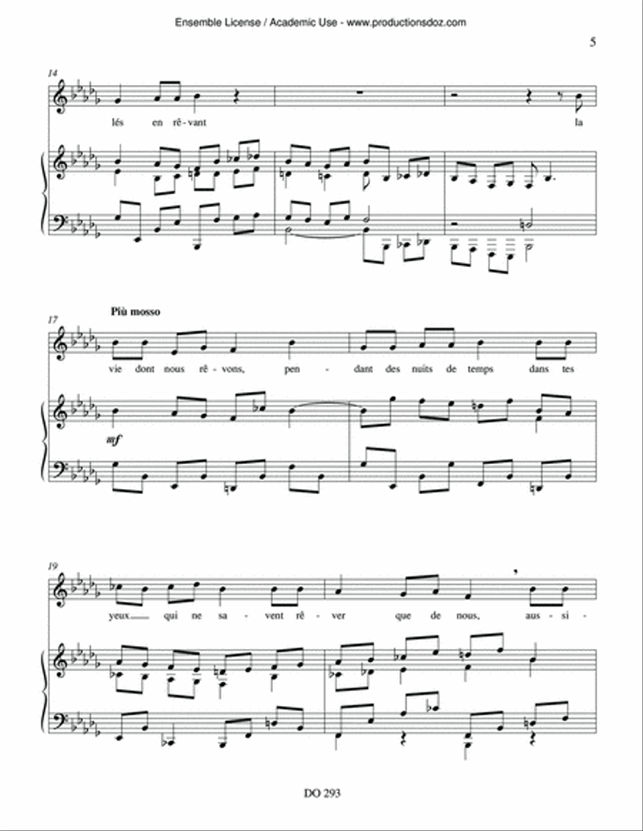 Coeurps Voice Solo scores gallery preview page 5