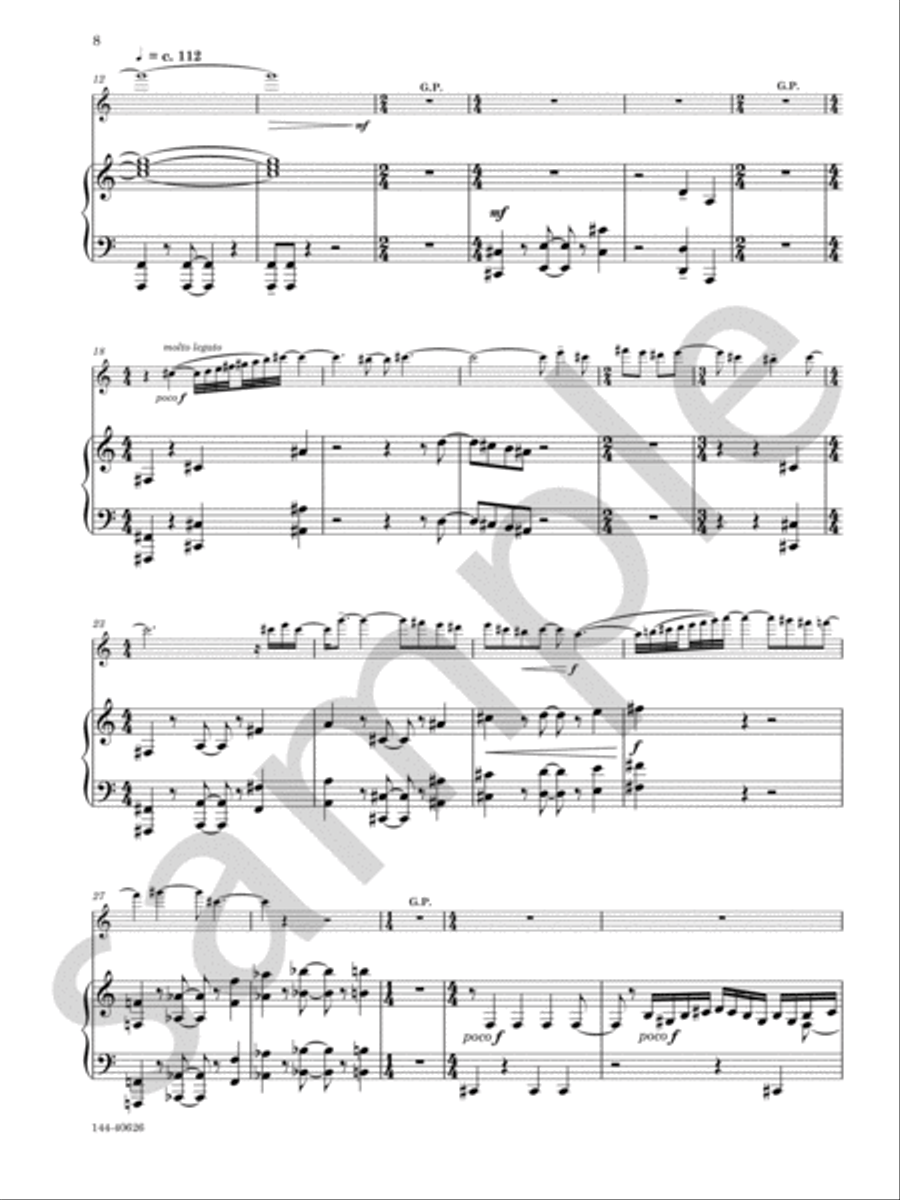 Concerto Elegia Chamber Music scores gallery preview page 7