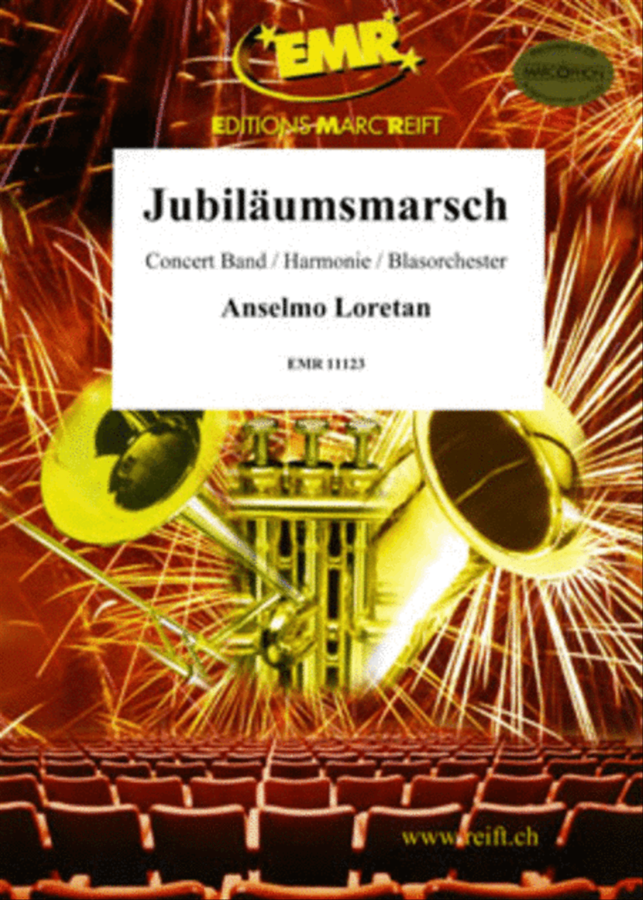 Jubilaumsmarsch Concert Band scores gallery preview page 1