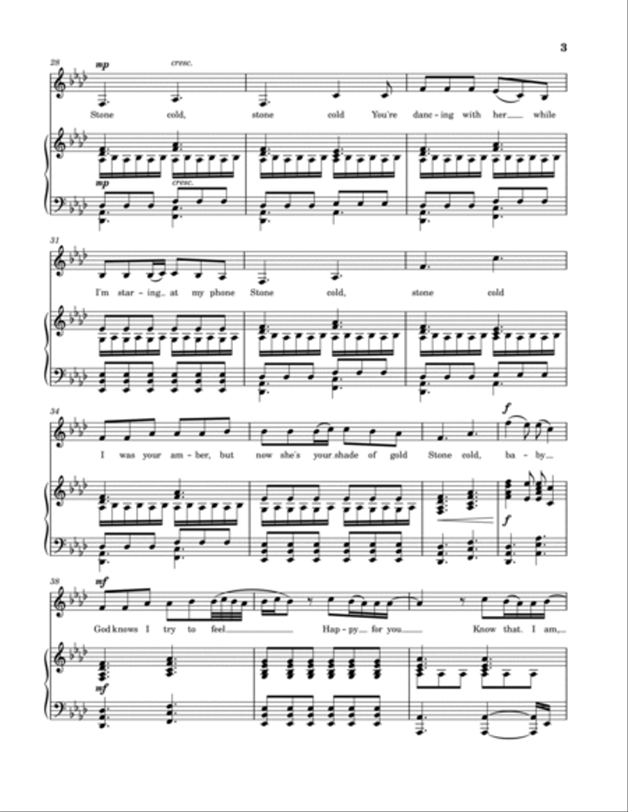 Stone Cold Stone Cold Voice scores gallery preview page 3