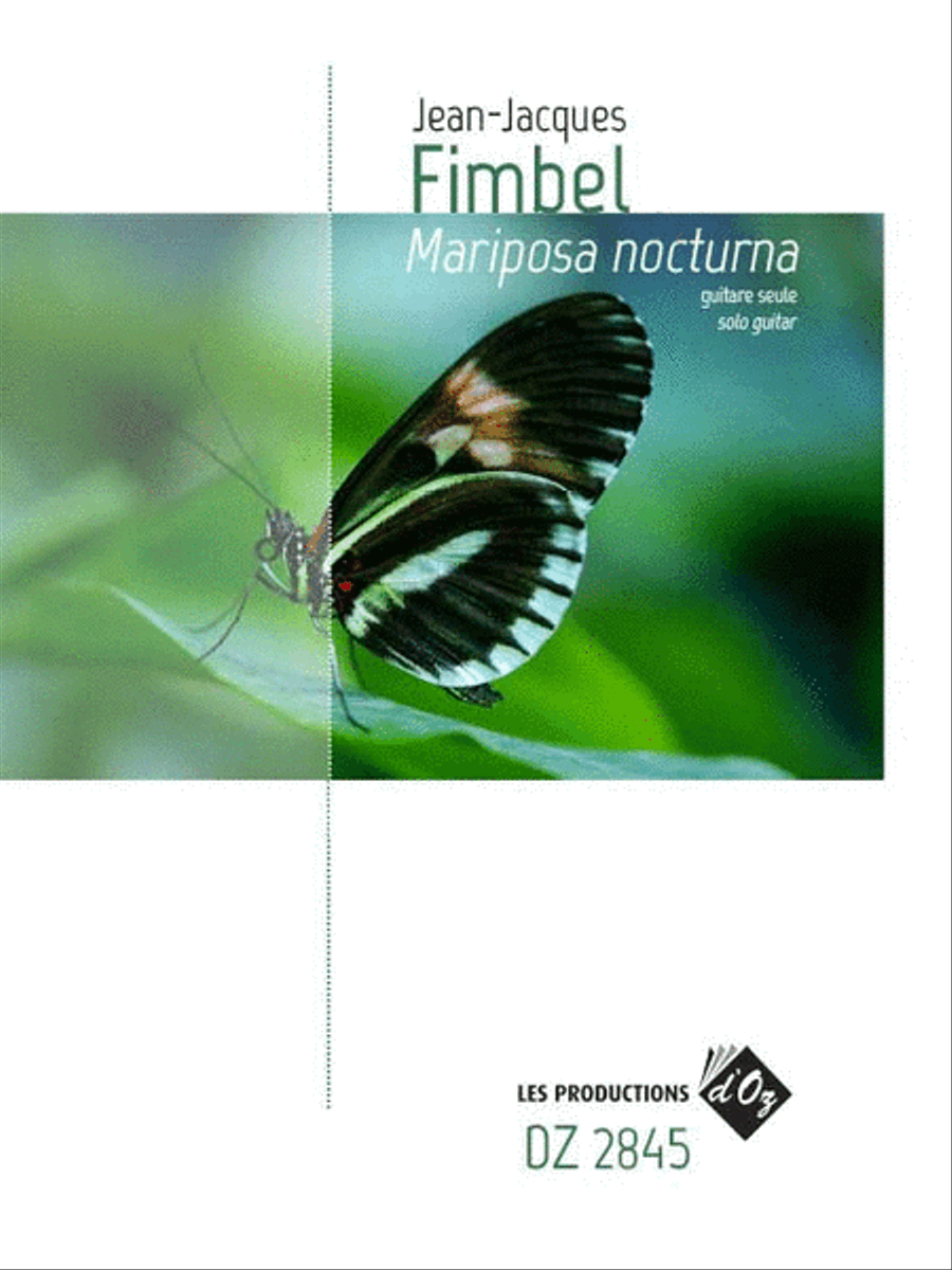 Mariposa Nocturna Classical Guitar scores gallery preview page 1