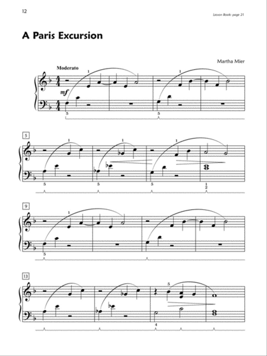 Premier Piano Course Jazz, Rags & Blues, Book 3 Piano Method scores gallery preview page 2