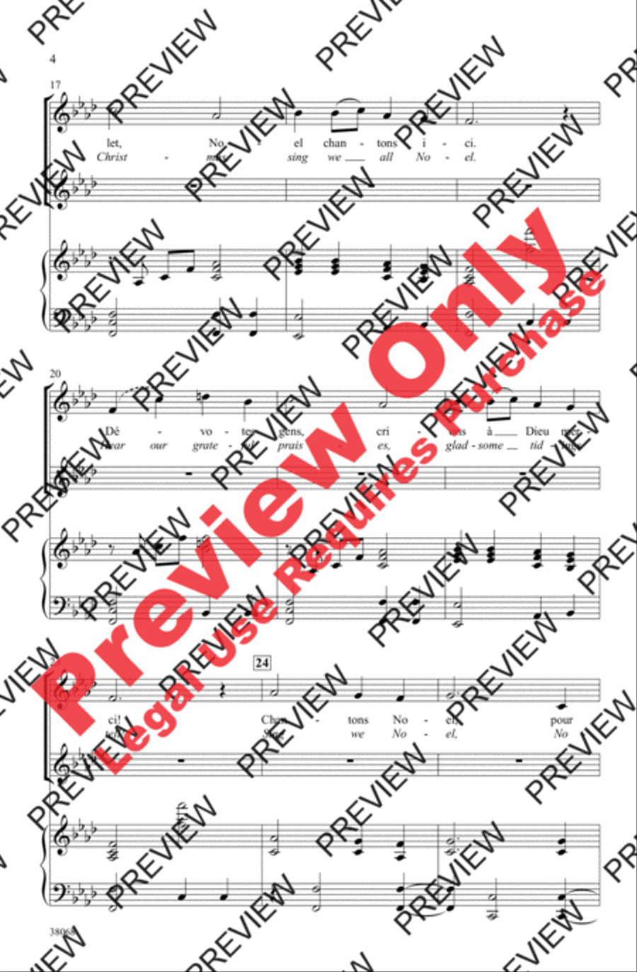 Two French Noels 2-Part scores gallery preview page 14