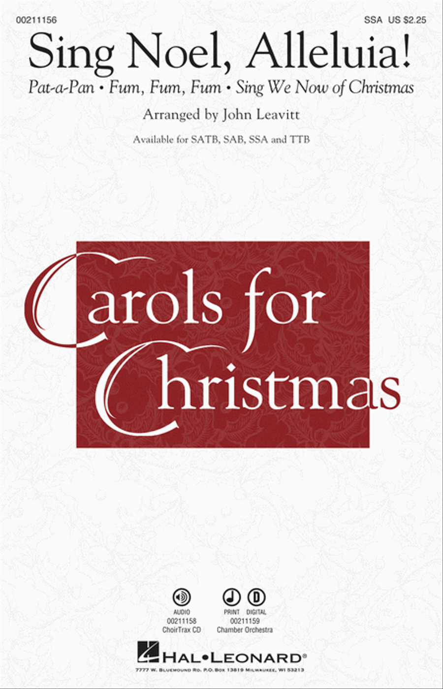 Sing Noel, Alleluia! Sing Noel, Alleluia! SSA scores gallery preview page 1