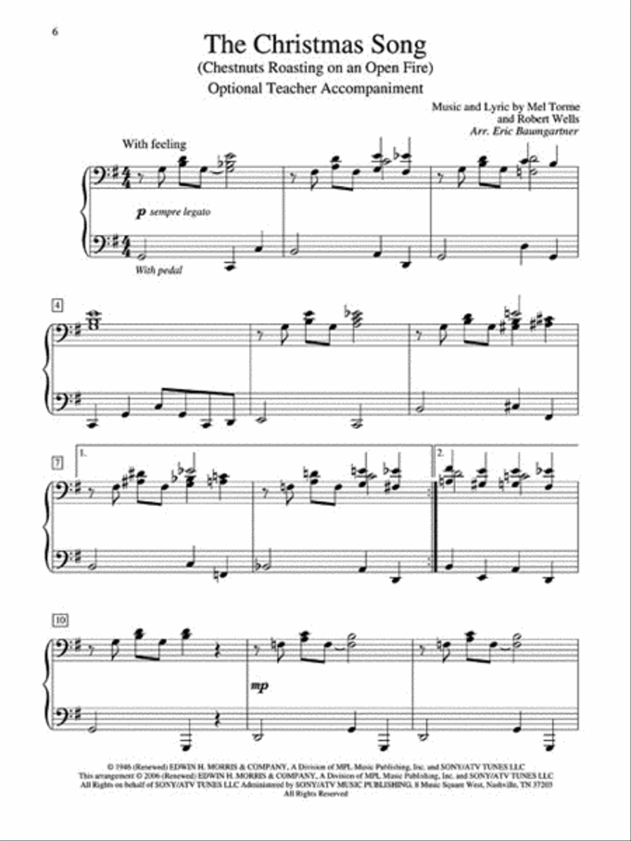 Teaching Little Fingers to Play More Christmas Favorites – Book Only Piano Method scores gallery preview page 5