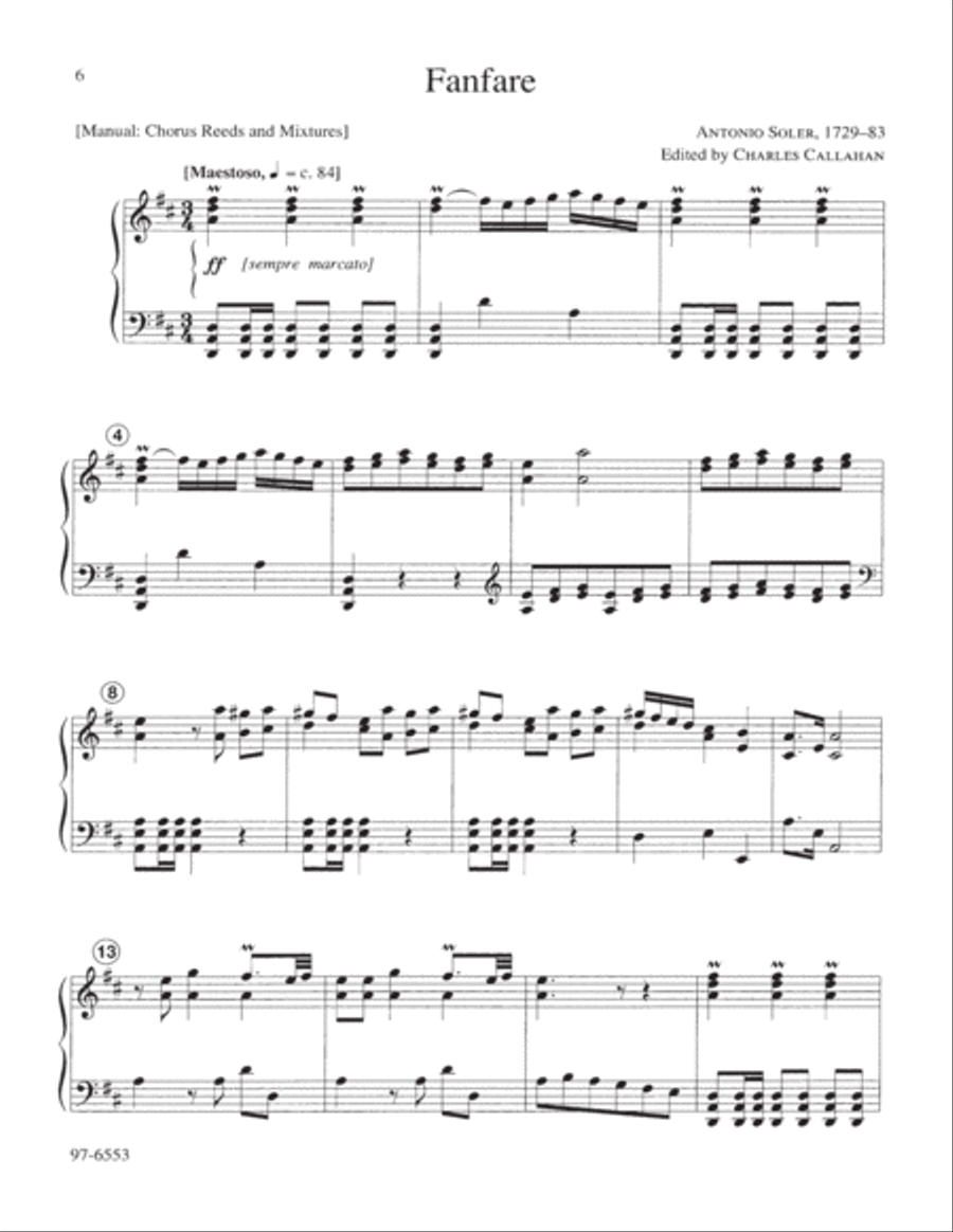 Preludes and Postludes for Manuals, Vol. 1 Organ scores gallery preview page 3