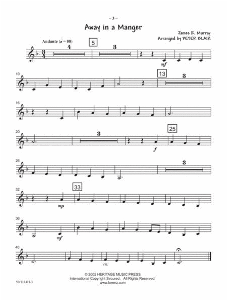 JumpStart First Holiday Concert - Clarinet Concert Band scores gallery preview page 2