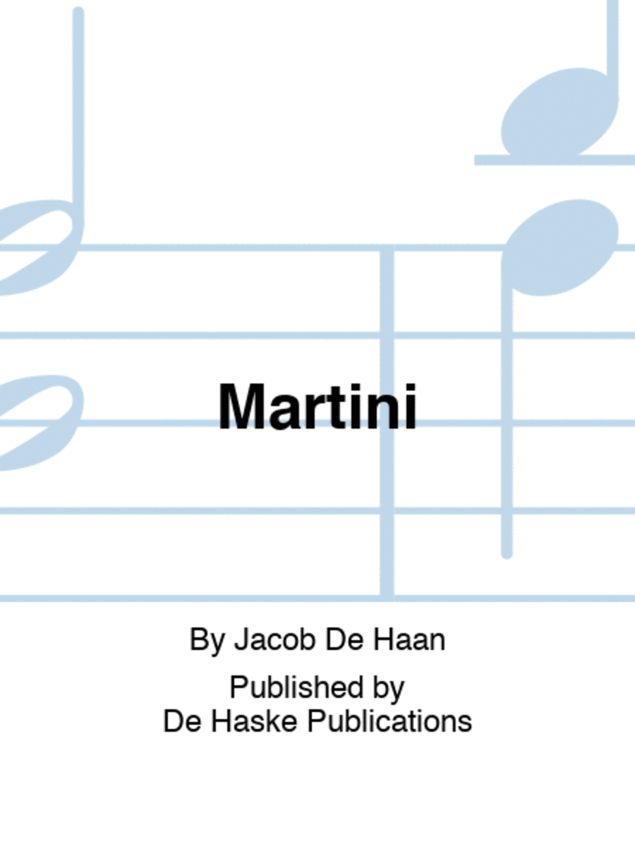 Book cover for Martini