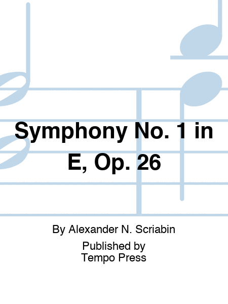 Symphony No. 1 in E, Op. 26
