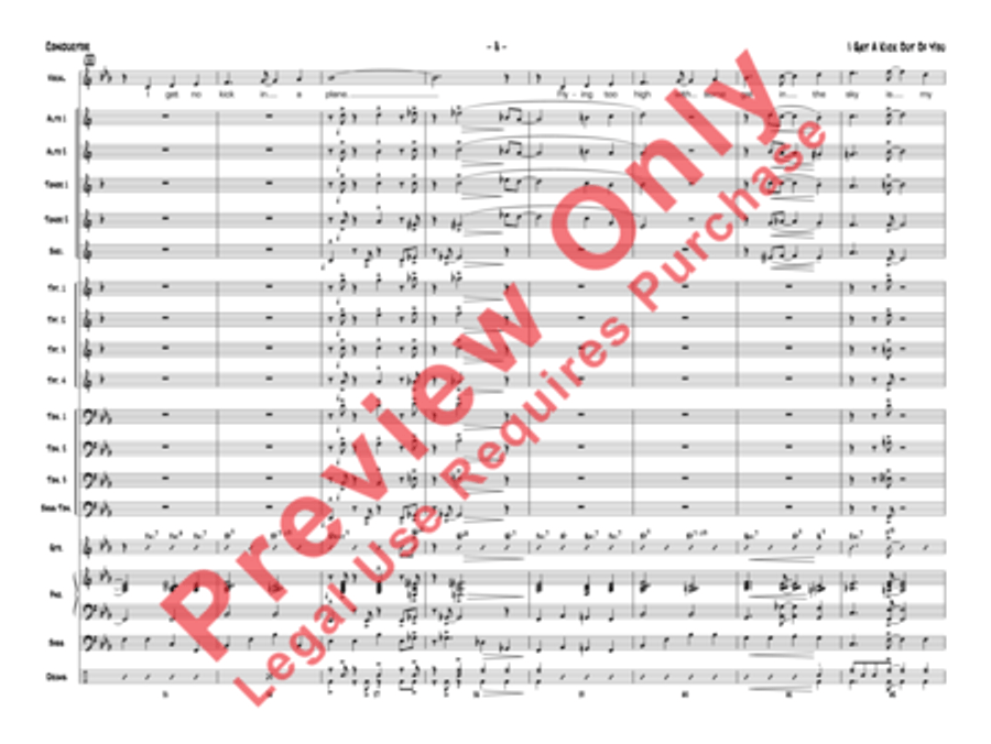 I Get a Kick Out of You Jazz Ensemble scores gallery preview page 29
