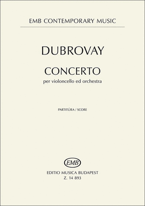 Book cover for Concerto for Violoncello and Orchestra (2012)