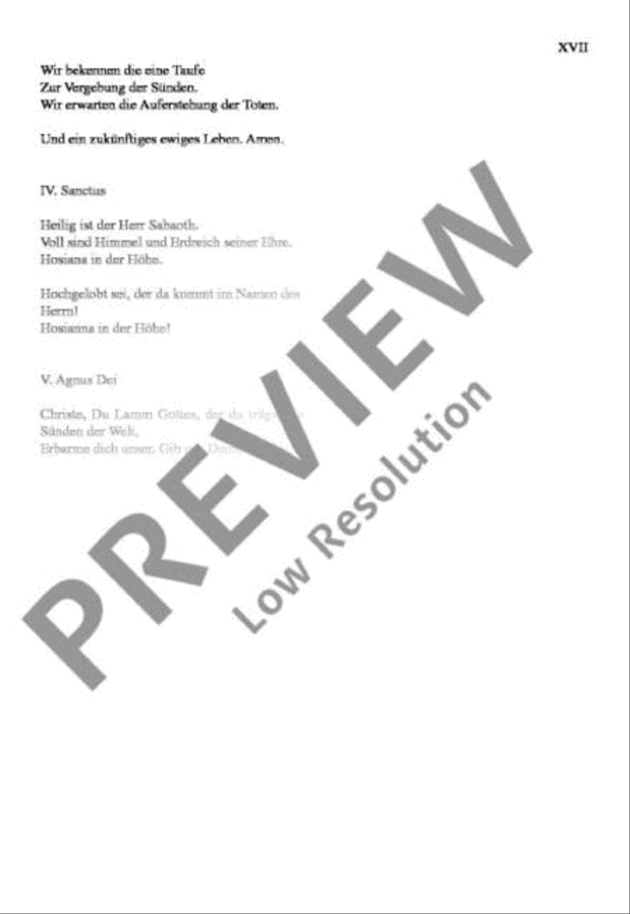 Petite Messe Solennelle Choir scores gallery preview page 18