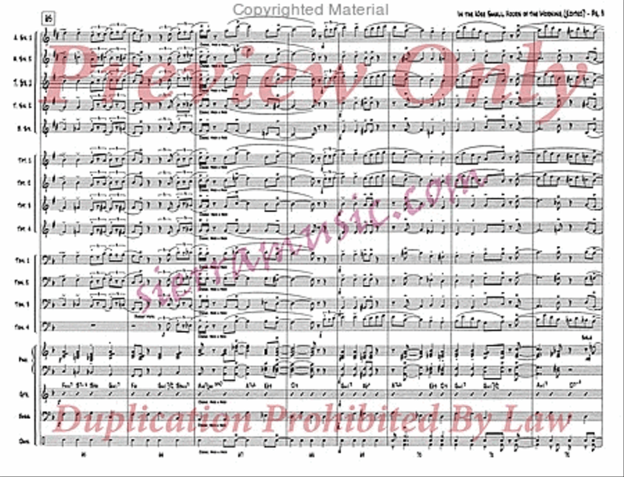 In The Wee Small Hours (Edited) Jazz Ensemble scores gallery preview page 10