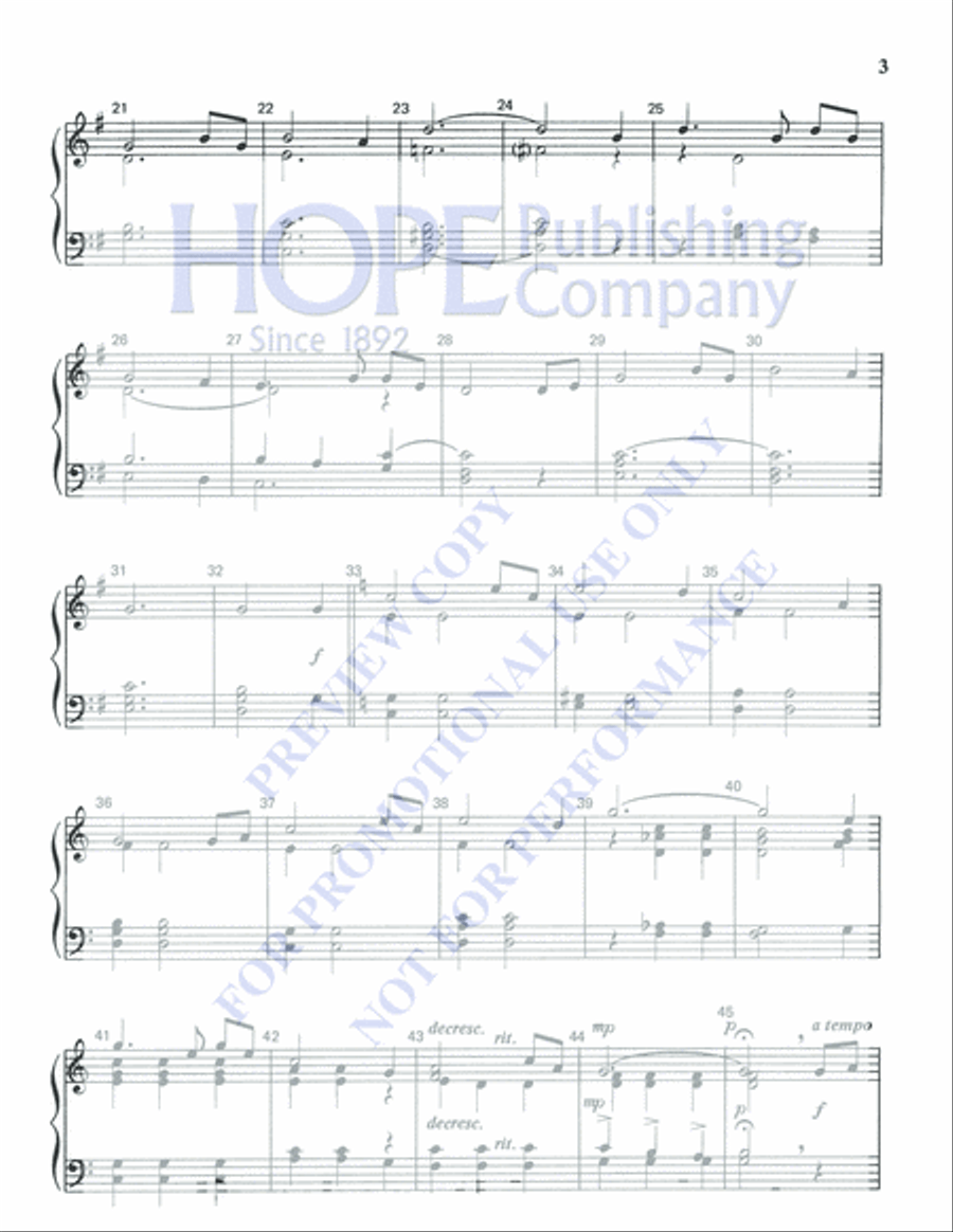 Amazing Grace 3-Octaves scores gallery preview page 3