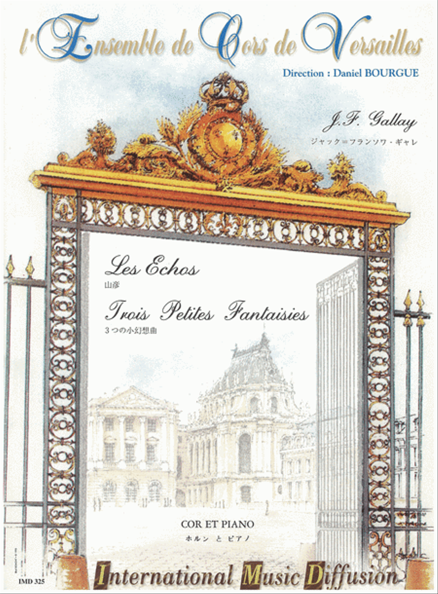 Les échos 3 petites fantaisies Horn scores gallery preview page 1