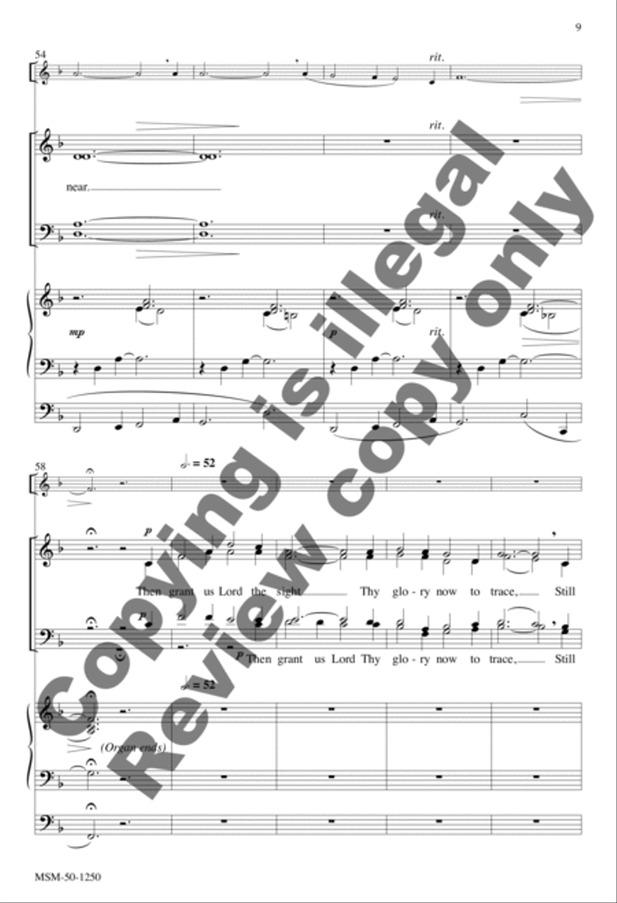 Still Shining in the Holy Light 4-Part scores gallery preview page 9