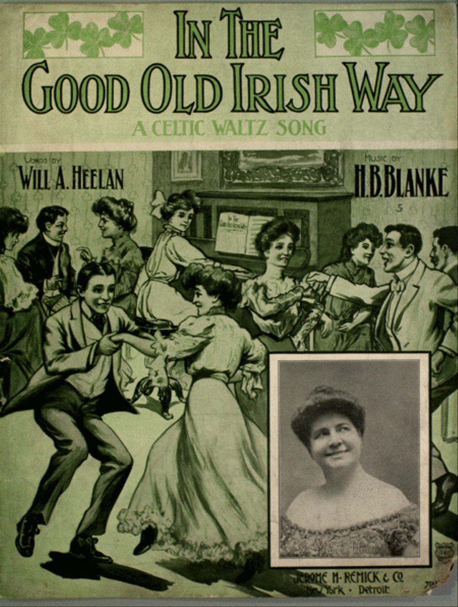 In the Good Old Irish Way. A Celtic Waltz Song Voice scores gallery preview page 1