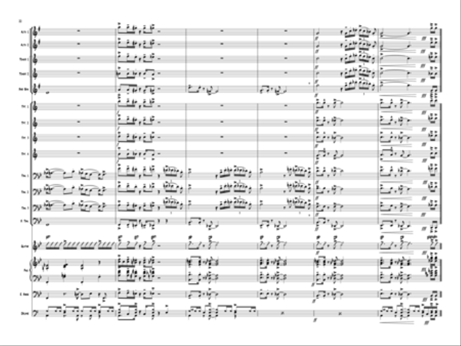 Bone Collection Jazz Ensemble scores gallery preview page 22