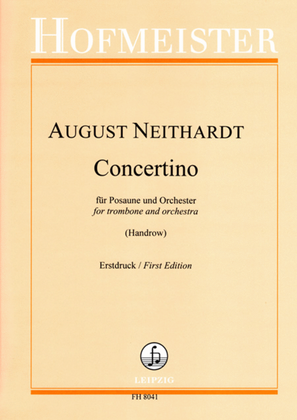 Book cover for Concertino fur Posaune und Orchester