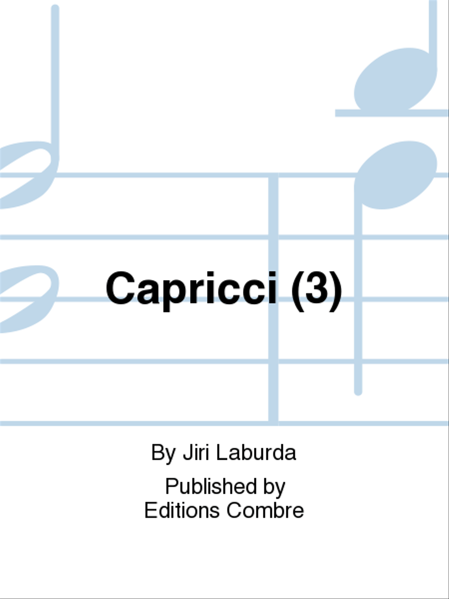 Capricci (3) Violin scores gallery preview page 1