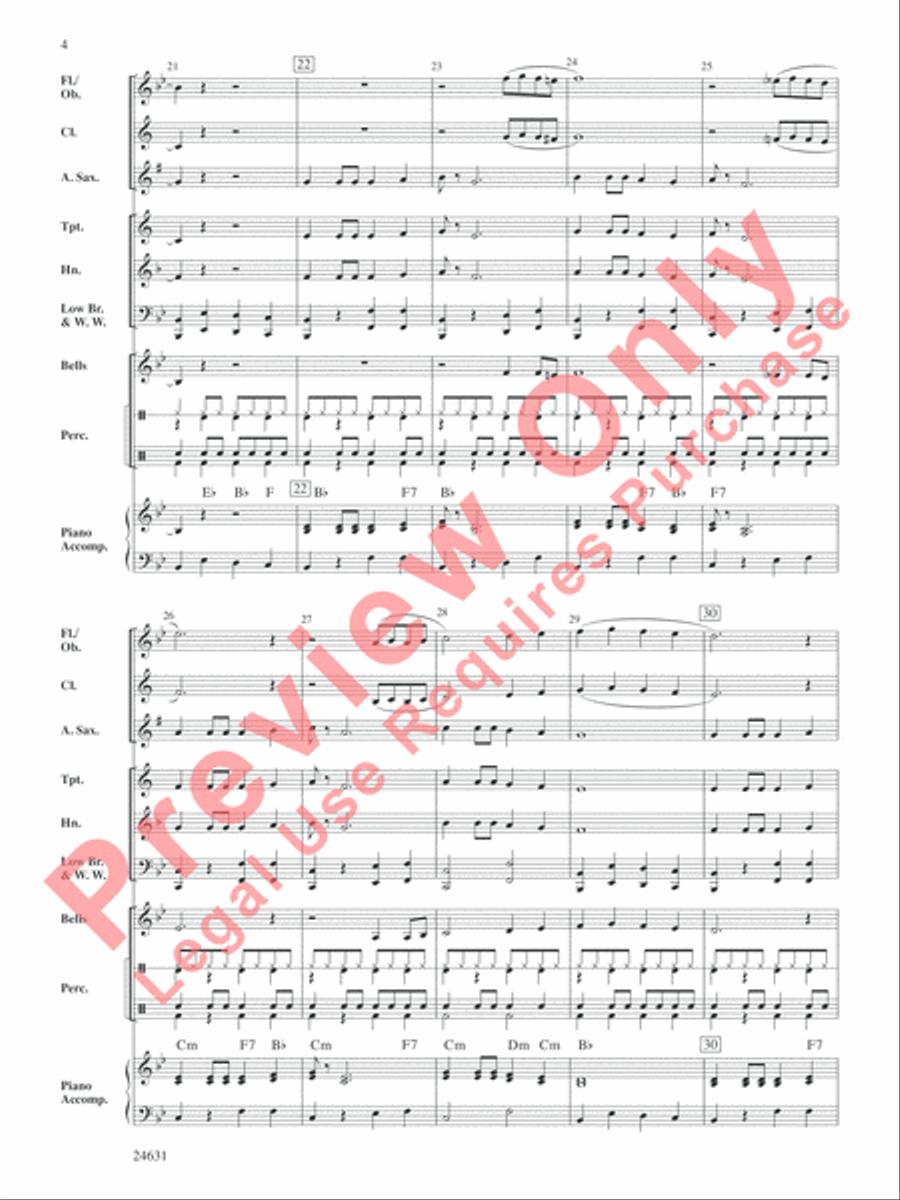 Mucho Mariachi Concert Band scores gallery preview page 5