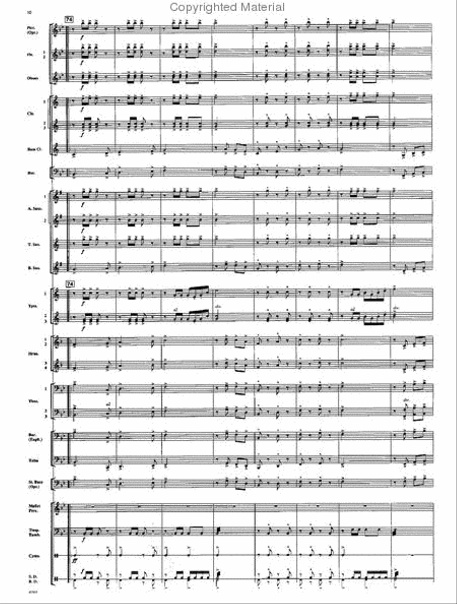Zacatecas Zacatecas Concert Band scores gallery preview page 11