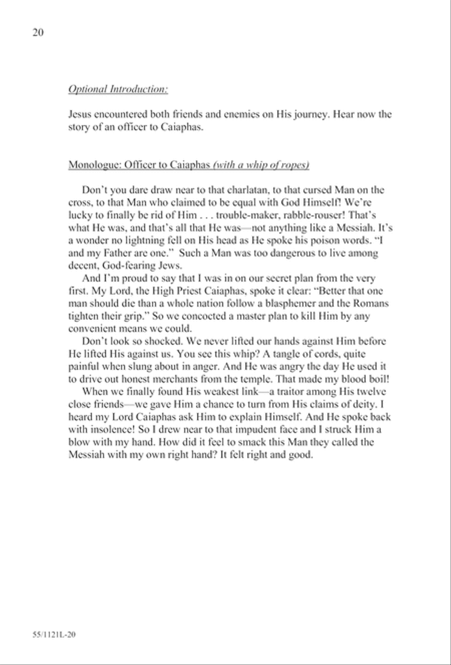 Touched by the Christ Touched by the Christ 3-Part scores gallery preview page 21
