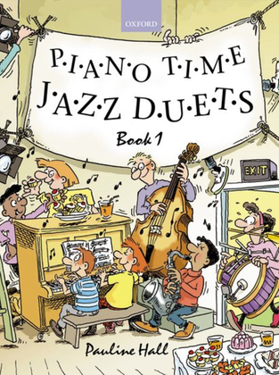 Book cover for Piano Time Jazz Duets Book 1