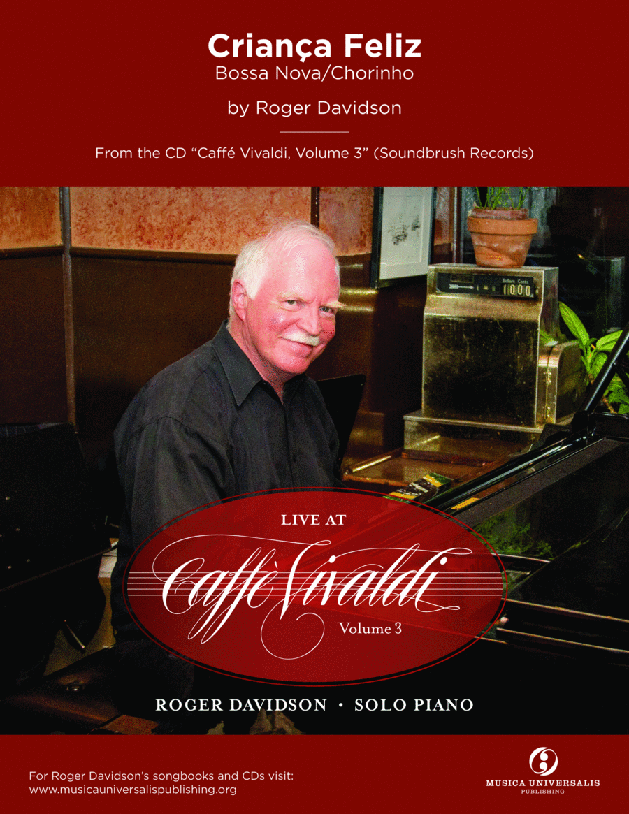 Criança Feliz (Bossa Nova/Choro) by Roger Davidson Flute scores gallery preview page 1
