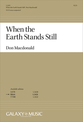 Book cover for When the Earth Stands Still