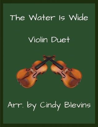 Book cover for The Water Is Wide, Violin Duet