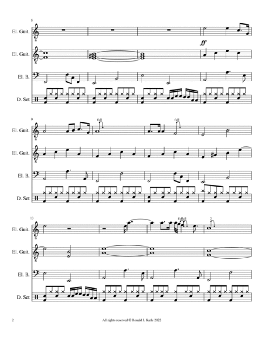 Organic Blues Small Ensemble scores gallery preview page 2