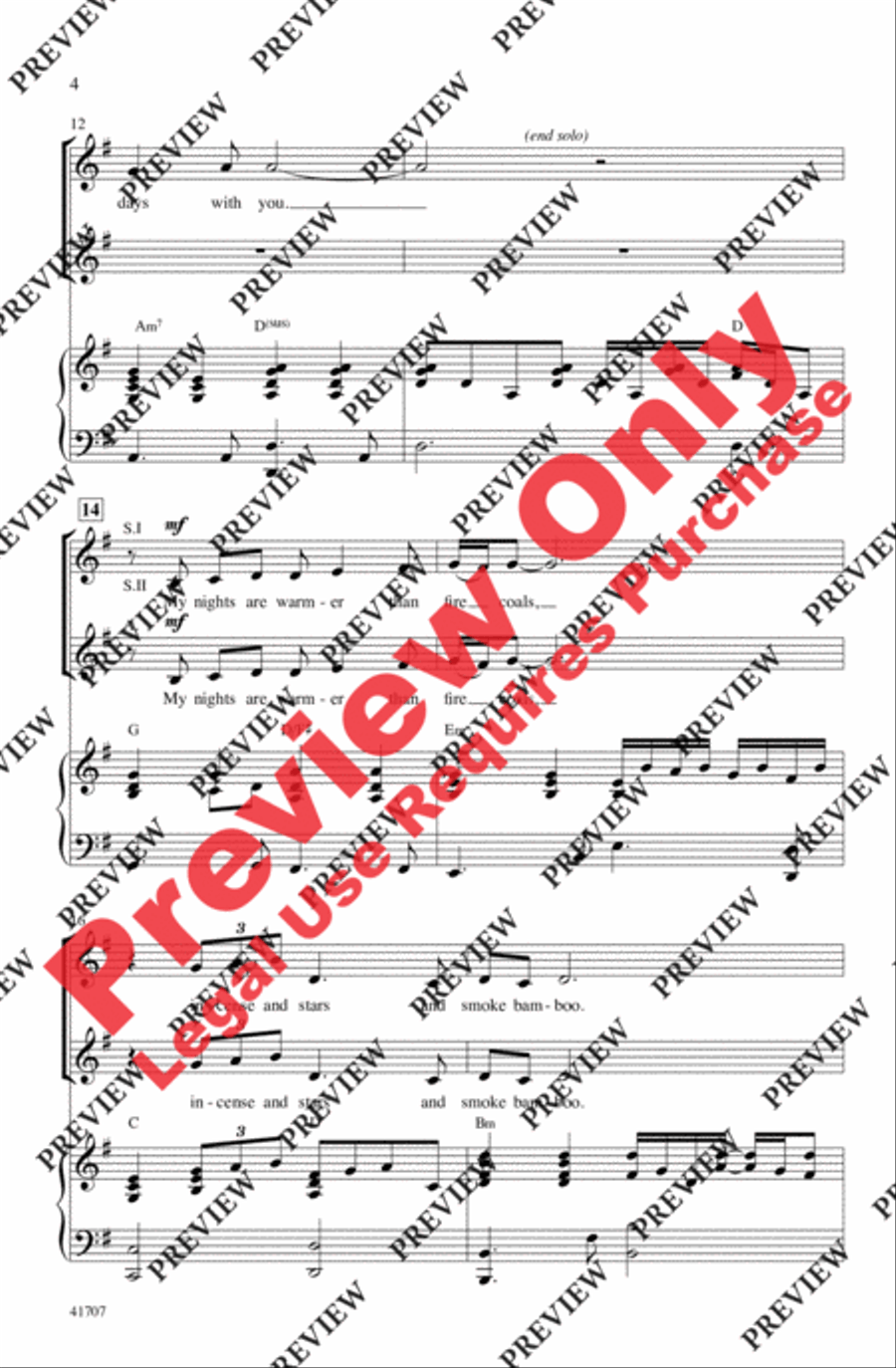 With You With You Women's Choir scores gallery preview page 4