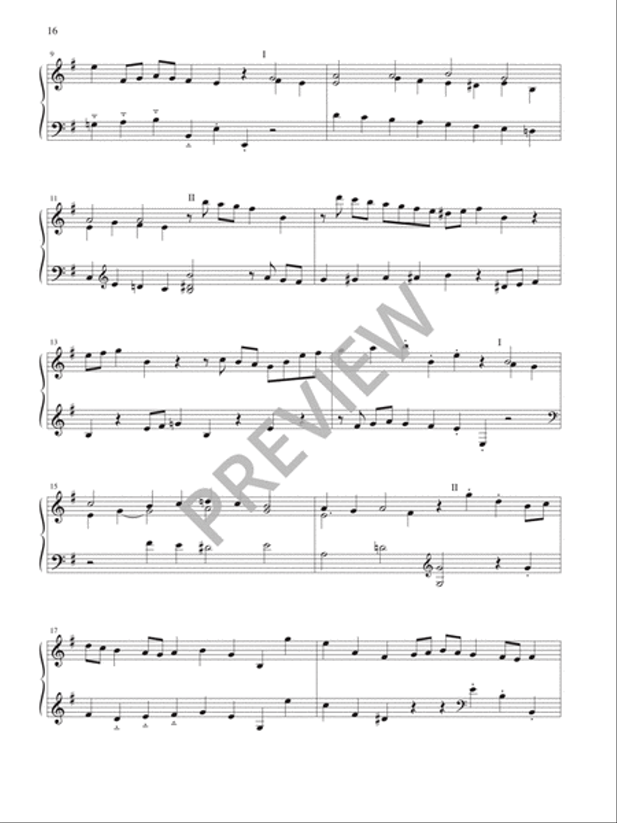 Gathered to Worship - Volume 3 Hymn Anthems scores gallery preview page 18
