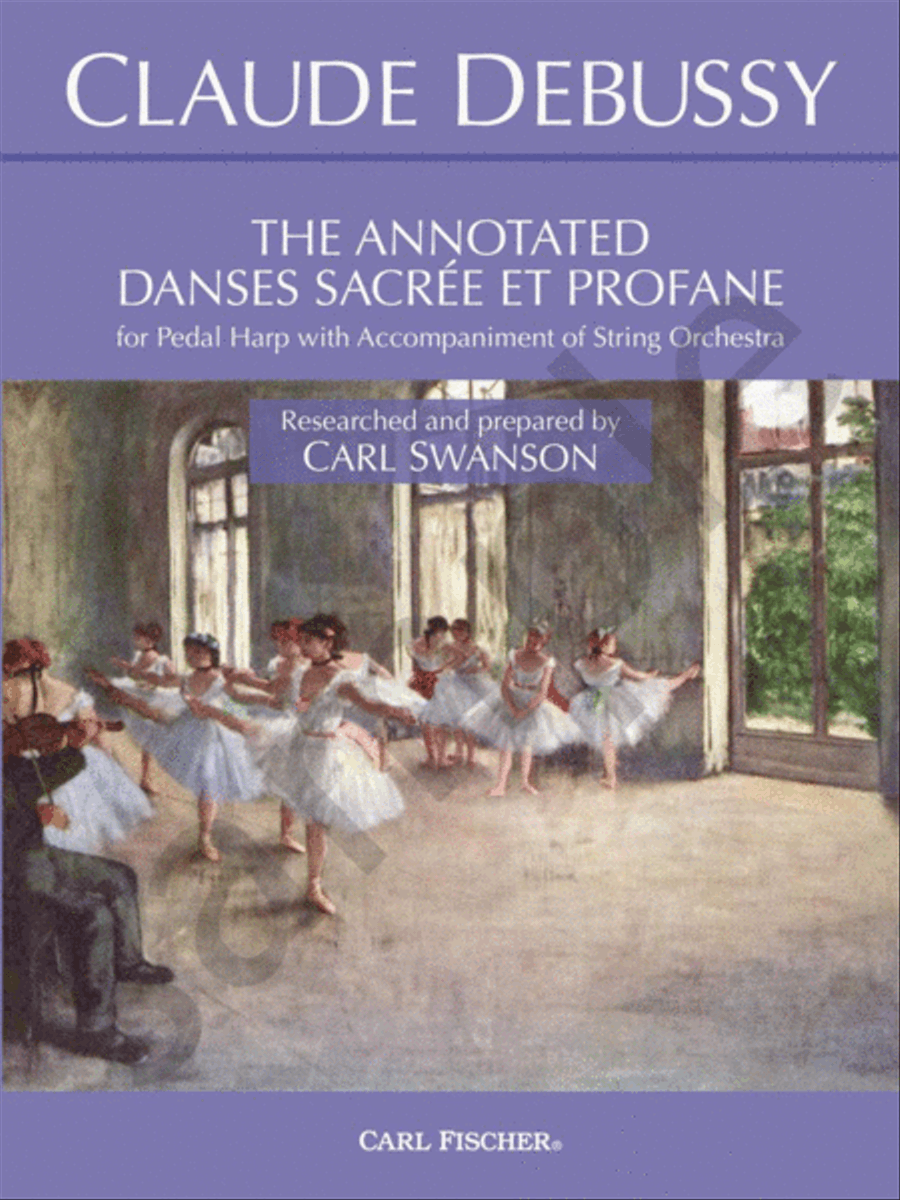 Danses Sacree et Profane Danses Sacree et Profane Harp scores gallery preview page 2