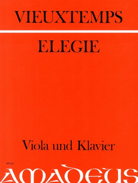 Elegie, op. 30